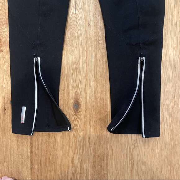 Zella Crop Back Zippers Leggings SHORT - Picture 7 of 8